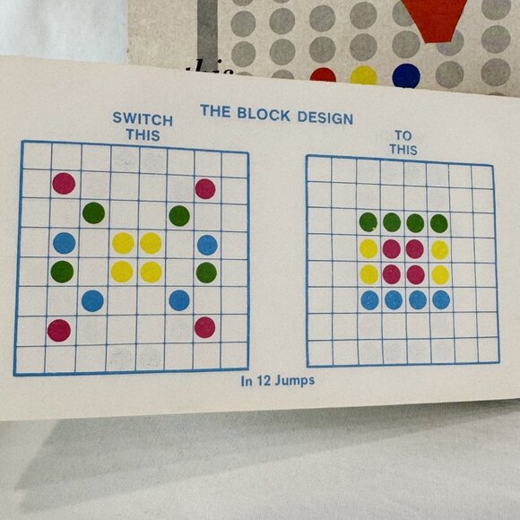 1970 Kohner Bros. Vintage Switch Solitaire Puzzle Game Complete No. 118 U.S.A. - Picture 12 of 13